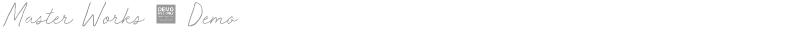 Master Works font preview